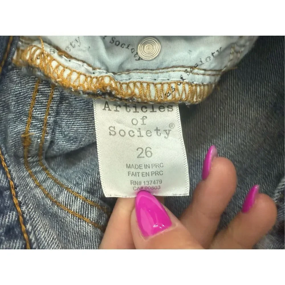 Articles of Society Anthropology Denim shorts